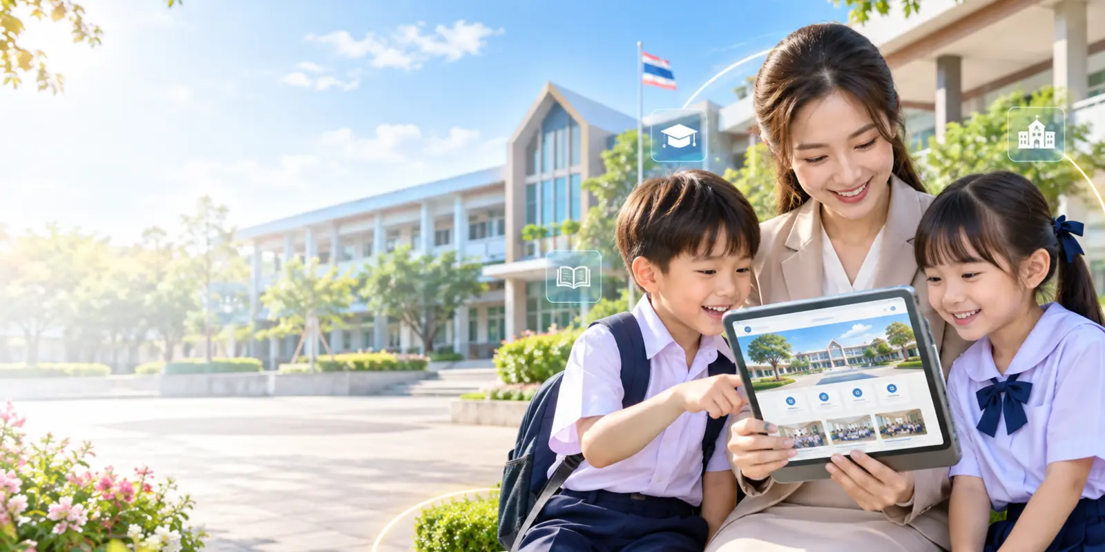 ทำเว็บไซต์โรงเรียนใหม่