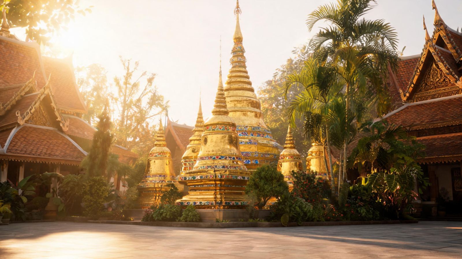 มุมสงบสำหรับนั่งปฏิบัติธรรม (ภาพตัวอย่าง)